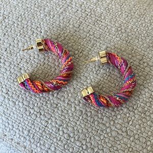 Kendra Scott Pink Hoops